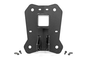 Polaris RZR Turbo R Sport Receiver Hitch - Rough Country - 2-Inch - Black - '22-'23